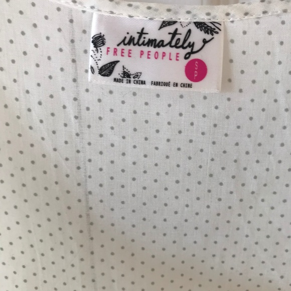 White Free People Swing Dress - Picture 4 of 4